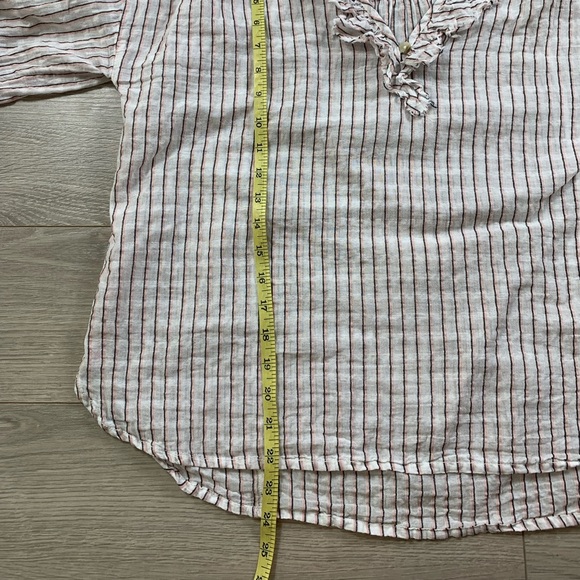 Anthropologie Pilcro Brianna Ruffle Blouse - Picture 10 of 11